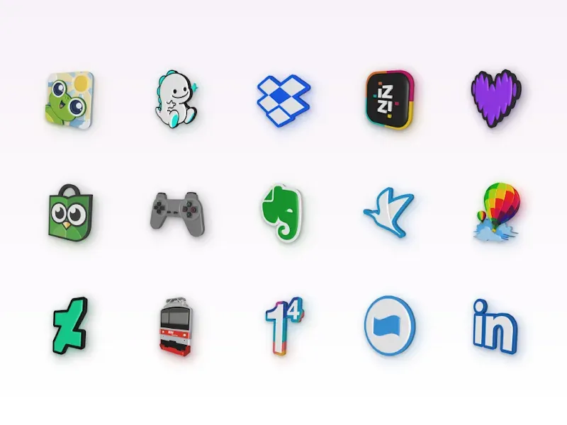 Medium PRO Icon Pack screenshot 5