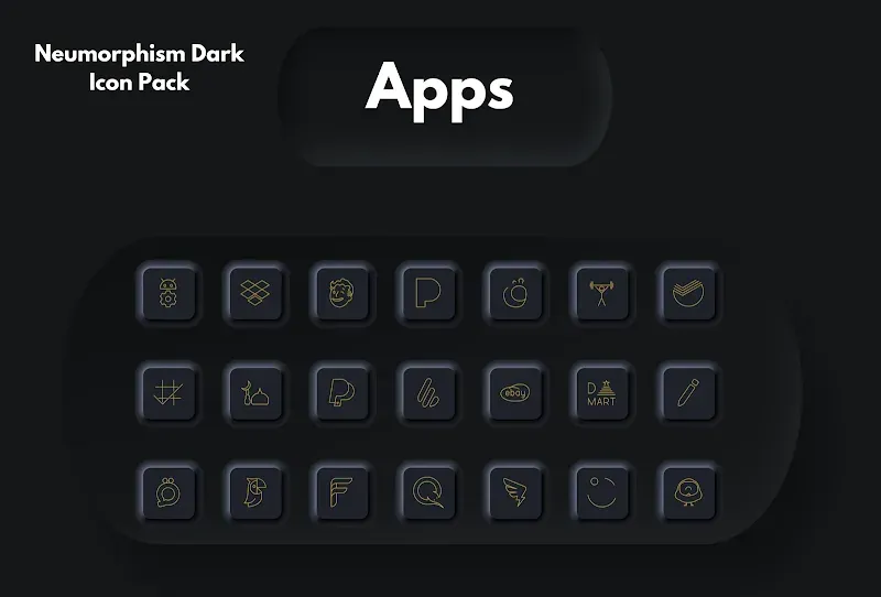 Neumorphism Icon Pack screenshot 6