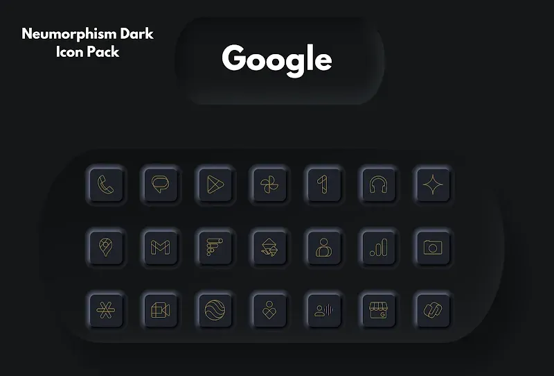 Neumorphism Icon Pack screenshot 4
