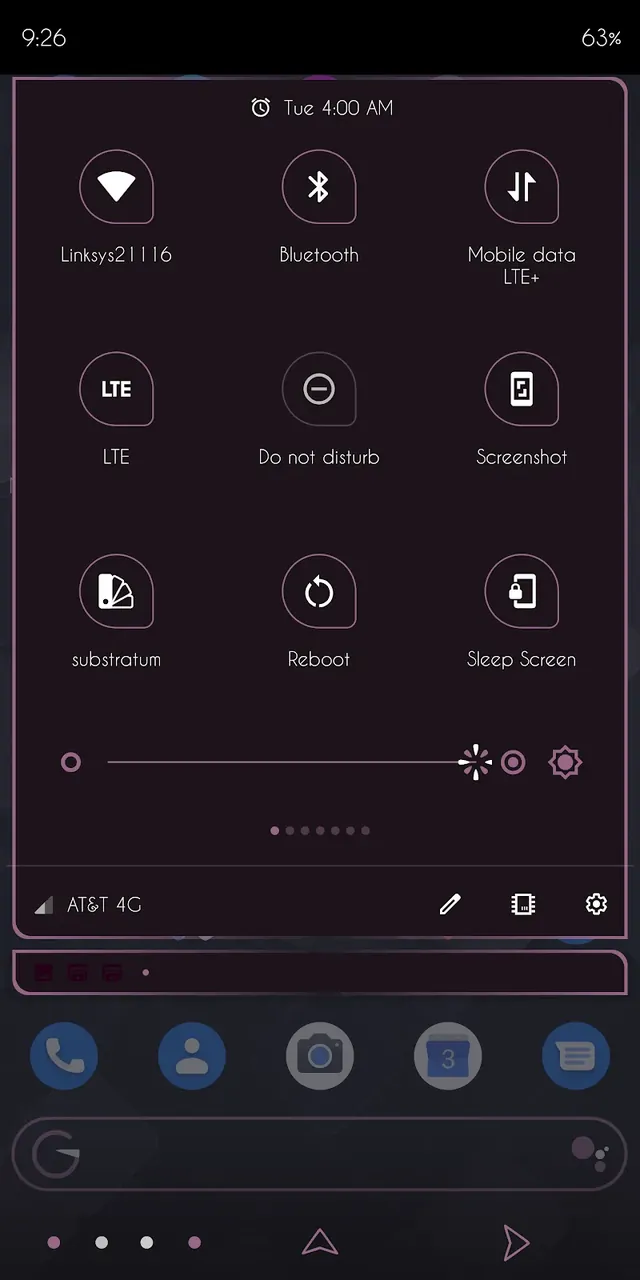 Aurora - Substratum Theme screenshot 4