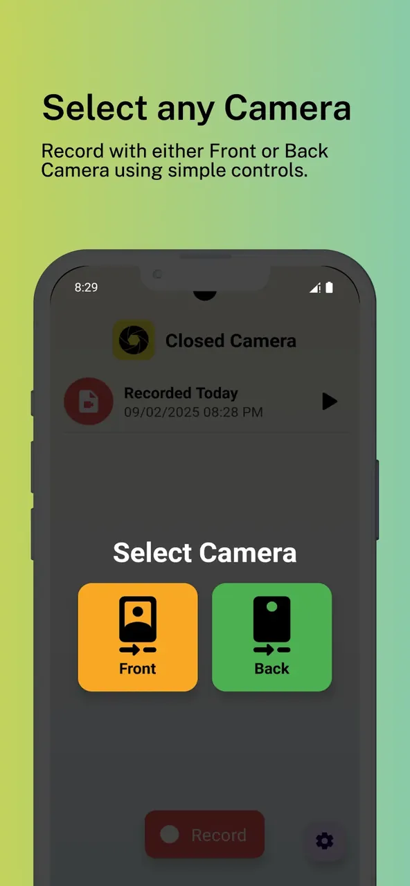 Closed Camera screenshot 5
