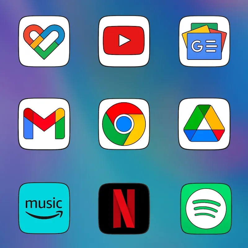 Emui Carbon - Icon Pack screenshot 5