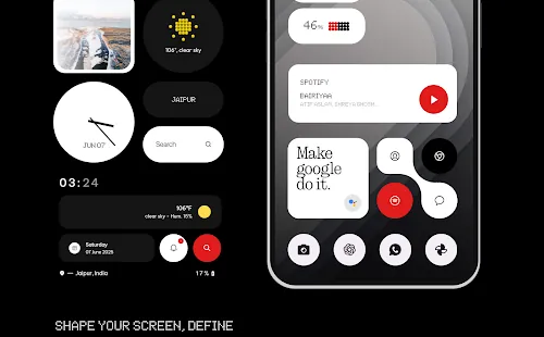 ThinkPro KWGT screenshot 2