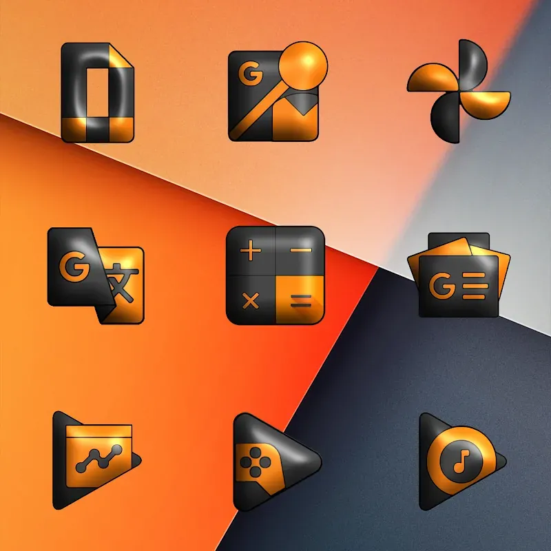 Oxigen McLaren 3D - Icon Pack screenshot 6