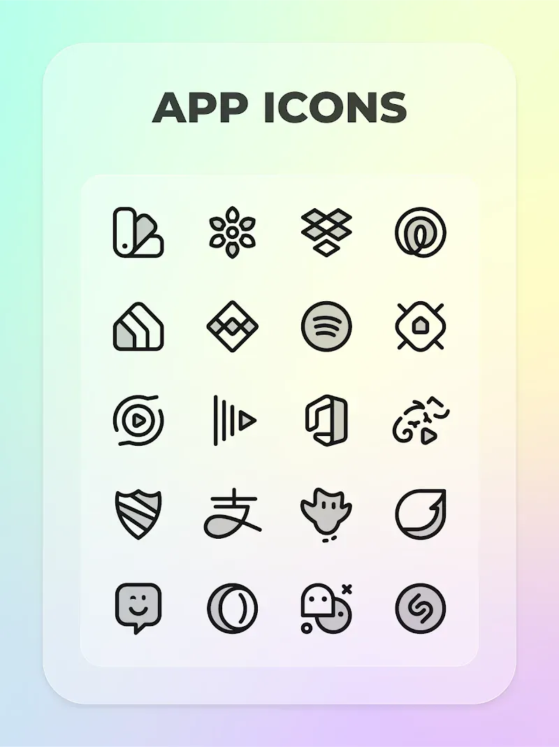 PHANTOM BLACK: Two Tone Icons screenshot 5