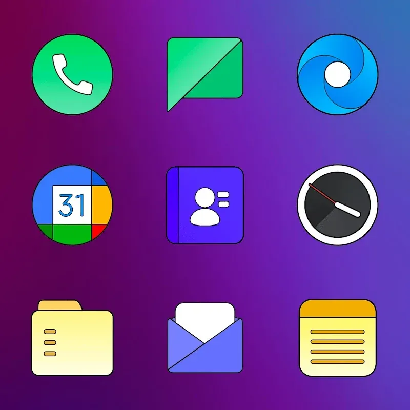 Color OS - Icon Pack screenshot 3