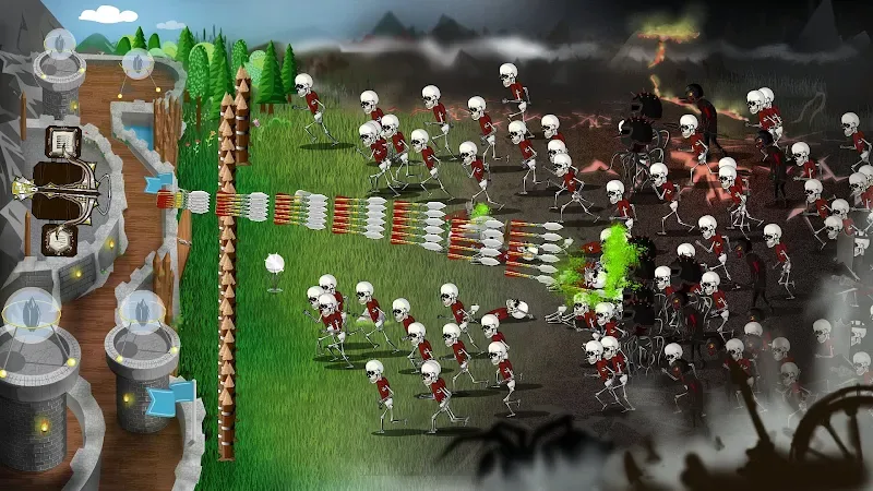 Grim Defender: Castle Defense gameplay screenshot 6