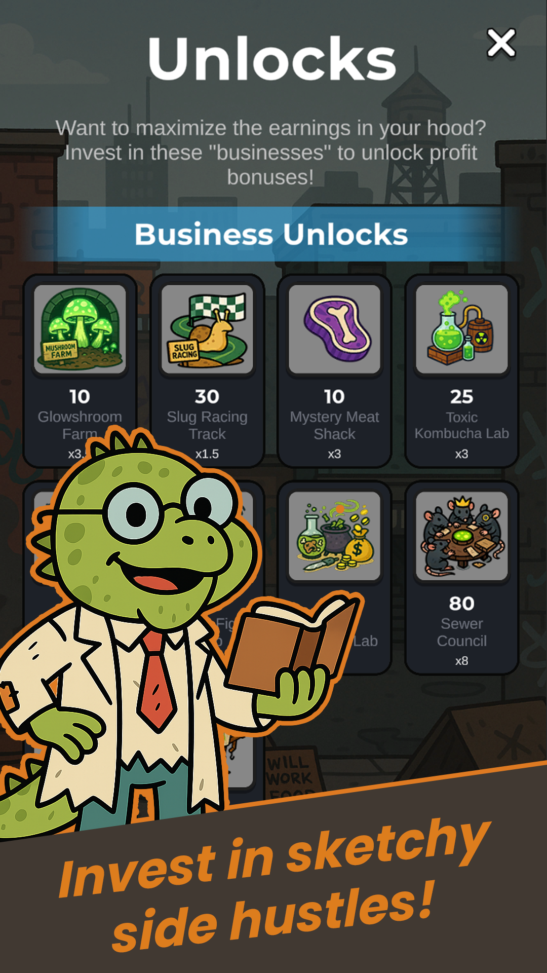 Trash Tycoon: Idle Trampire screenshot 5
