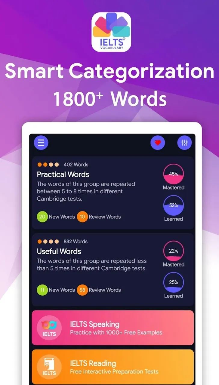IELTS Vocabulary Flashcards screenshot 4