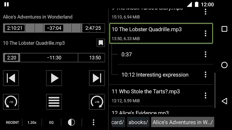 Simple Audiobook Player + screenshot 5
