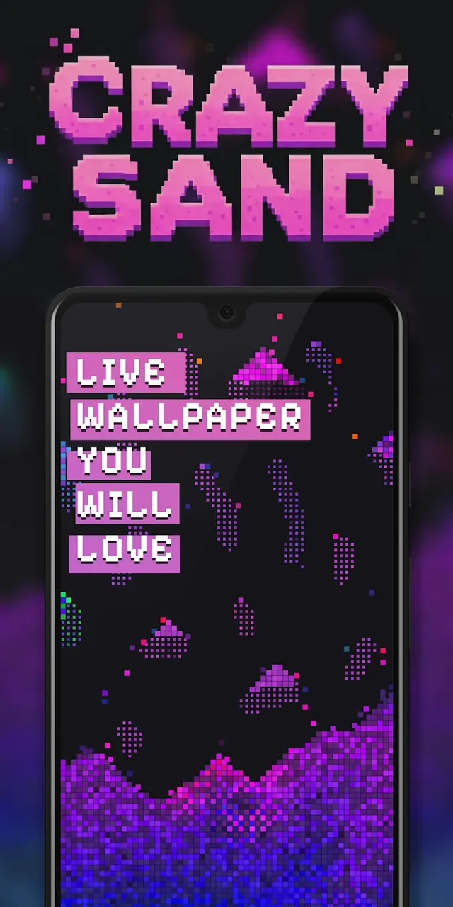 Crazy Sand - Live Wallpaper screenshot 2