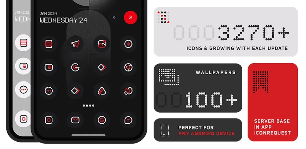 Nothing Icon Pack: Line screenshot 1