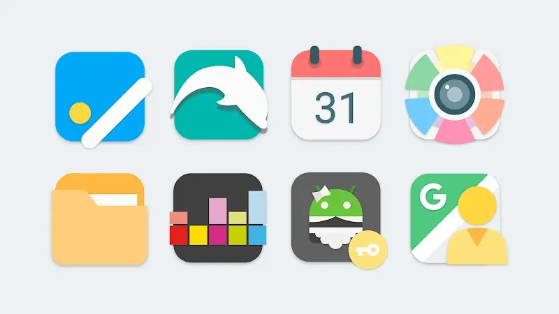 Flat Evo - Icon Pack screenshot 6