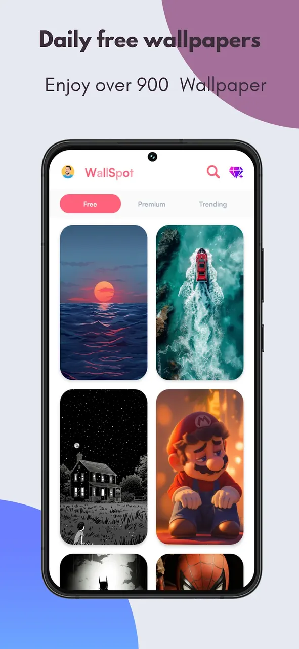 WallSpot - 4k Wallpapers screenshot 2