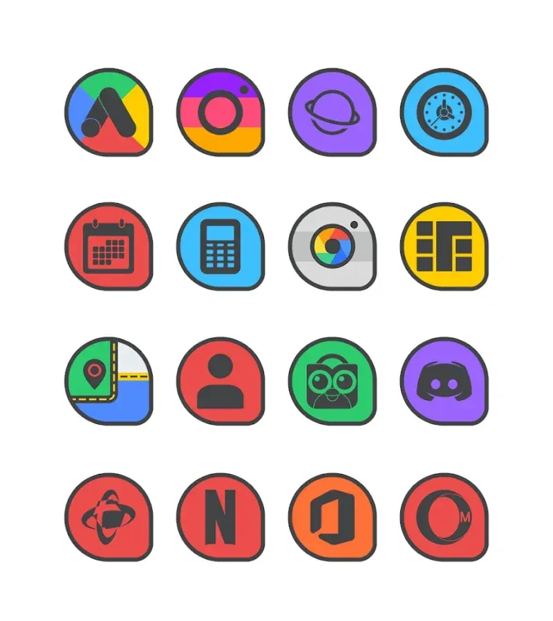 Drop Dark - Icon Pack screenshot 3