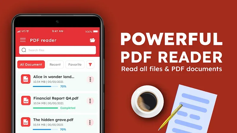 EasyPDF - All PDF Reader screenshot 2