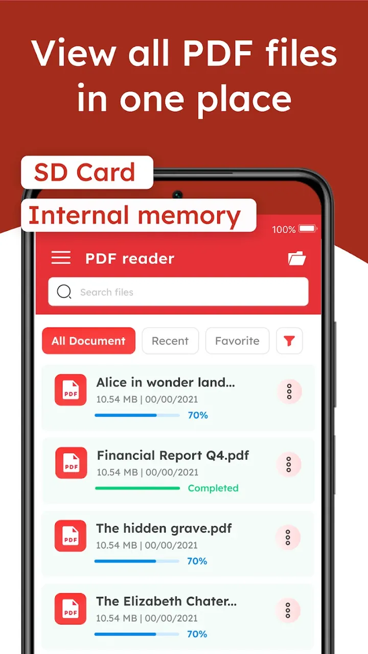 EasyPDF - All PDF Reader screenshot 3