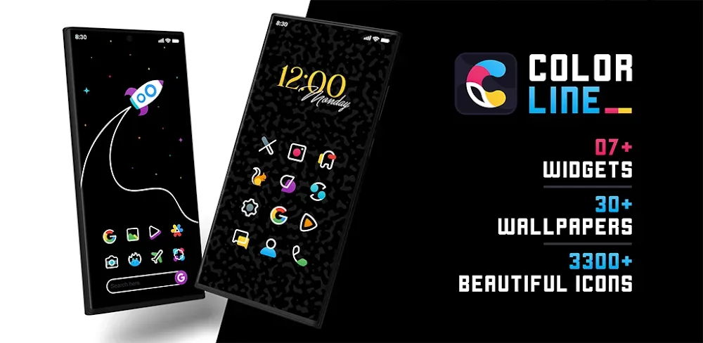 ColorLine IconPack screenshot 1