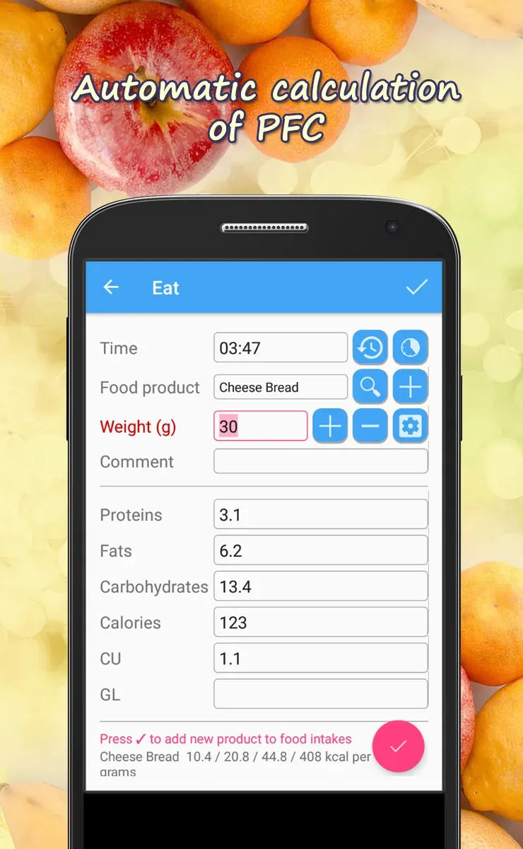 Calorie Counter HiKi screenshot 3