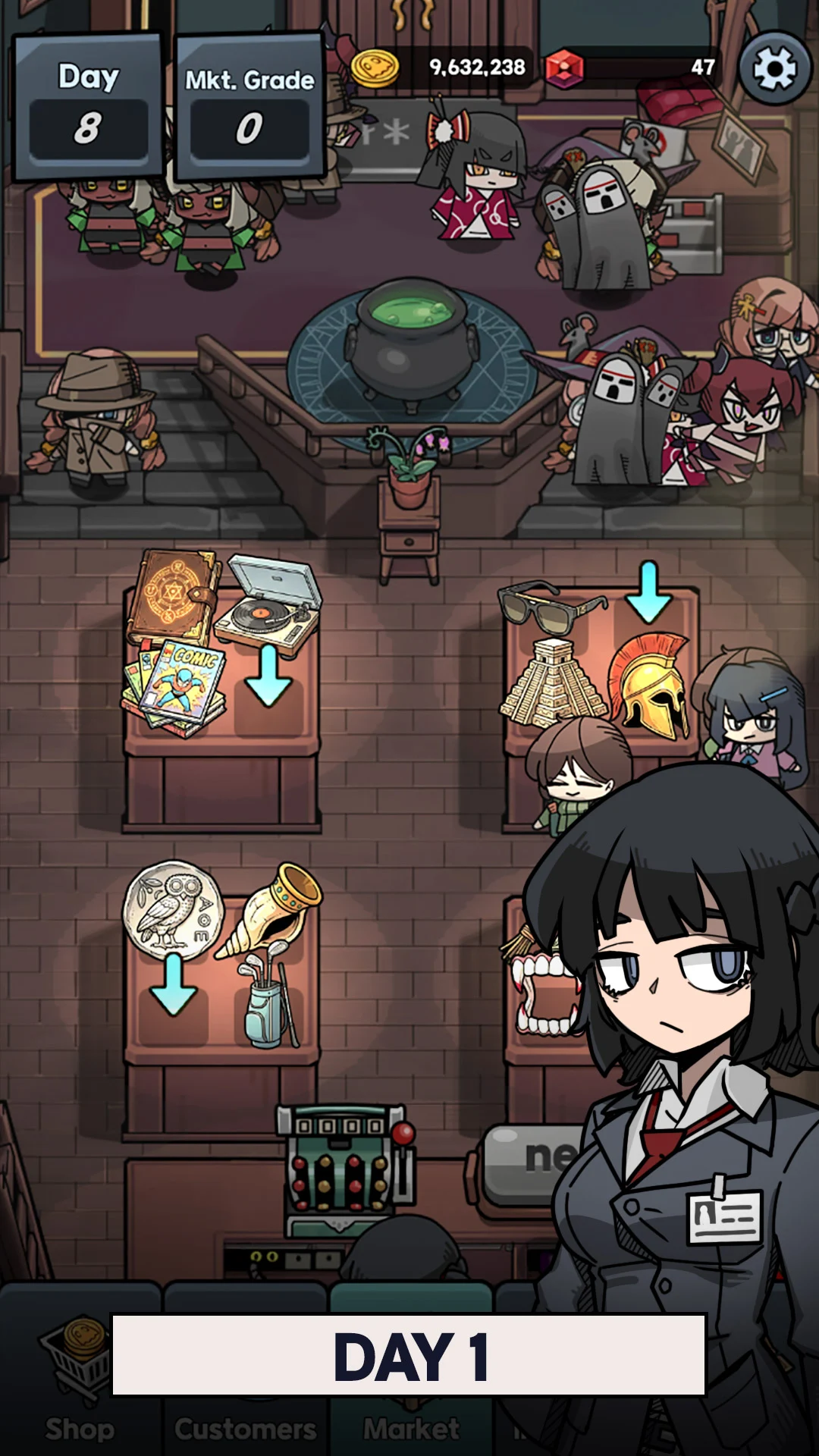 Midnight Market : Tycoon screenshot 2
