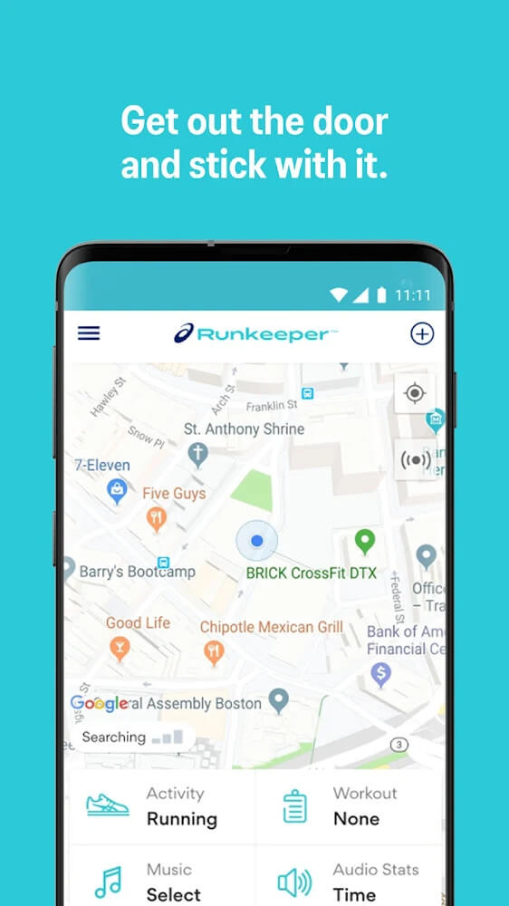 Runkeeper screenshot 2