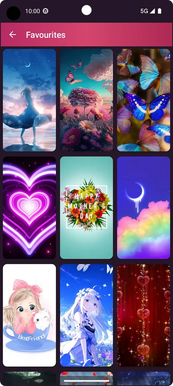 Girly Wallpapers for Girls screenshot 2