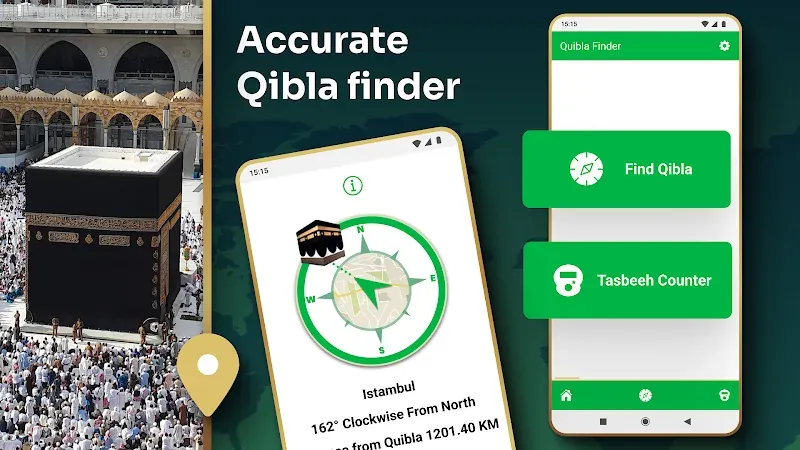 Qibla Finder screenshot 2