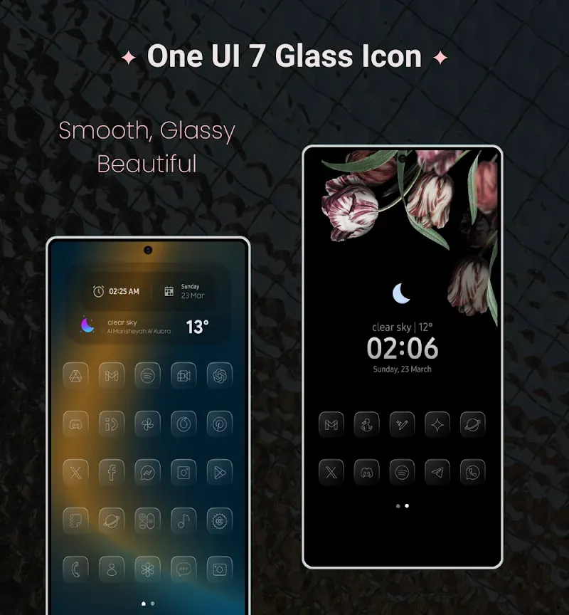 One UI 7 Glass Icons screenshot 5