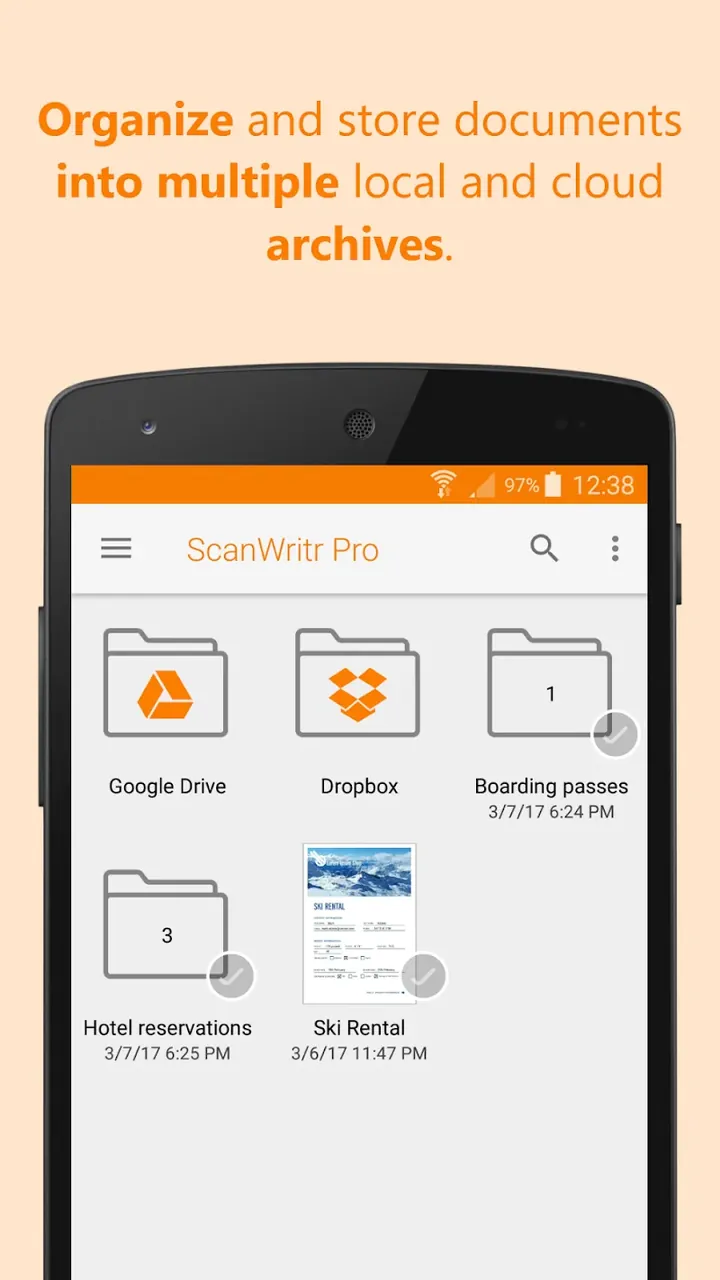 ScanWritr Pro: docs, scan, fax screenshot 6