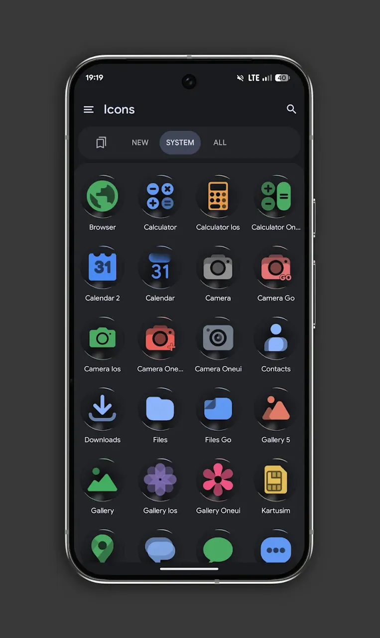 Glassy Colors Icons screenshot 4