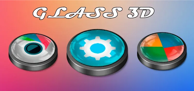 Glass 3D Icon Pack preview 3