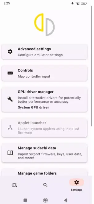 Sudachi screenshot 2