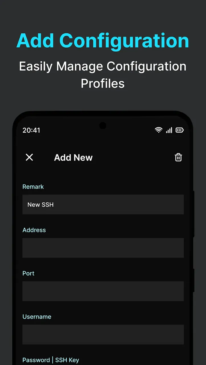 SSH VPN - Client for SSH screenshot 5