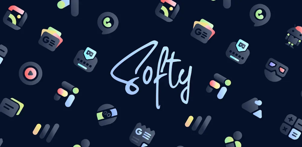 Softy Iconpack screenshot 1