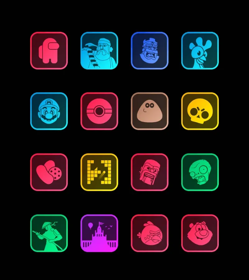 Square Clear - Icon Pack screenshot 6