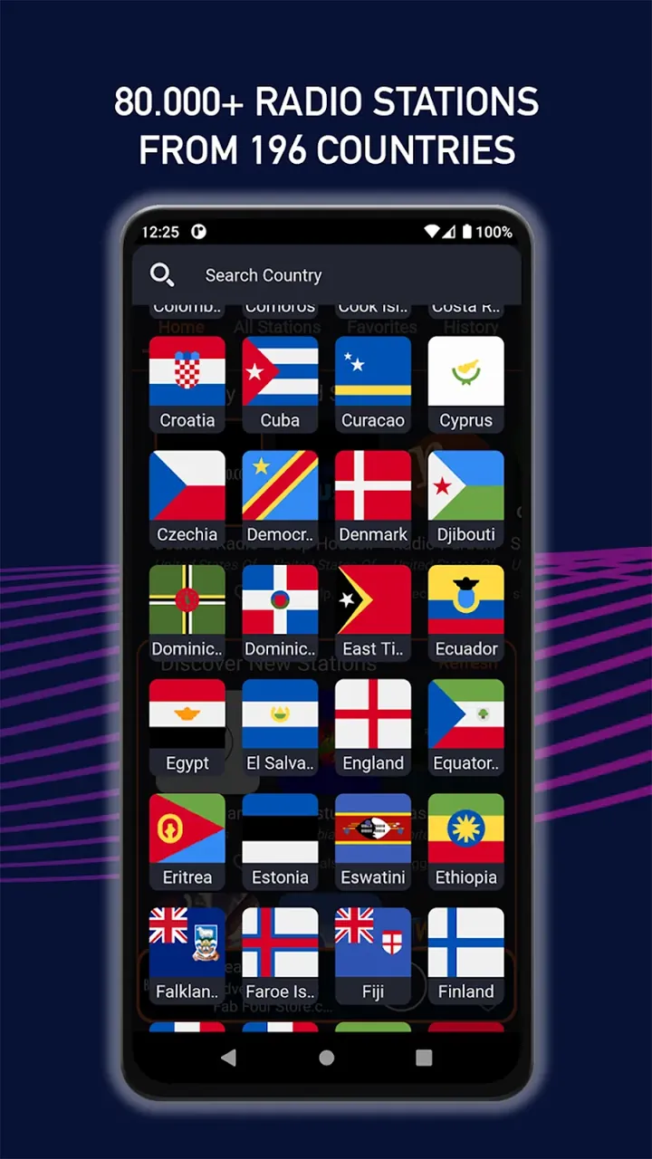 Radio Mobi app screenshot 2