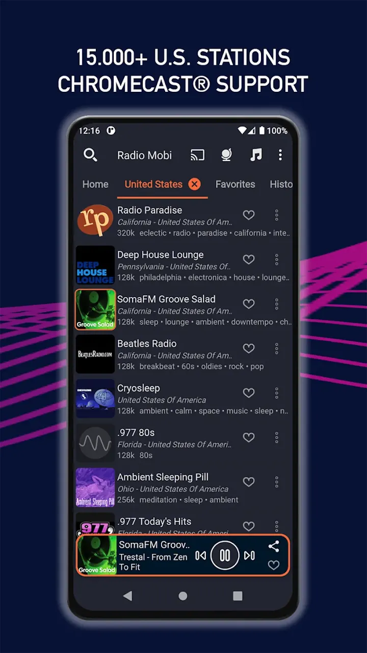 Radio Mobi app screenshot 3