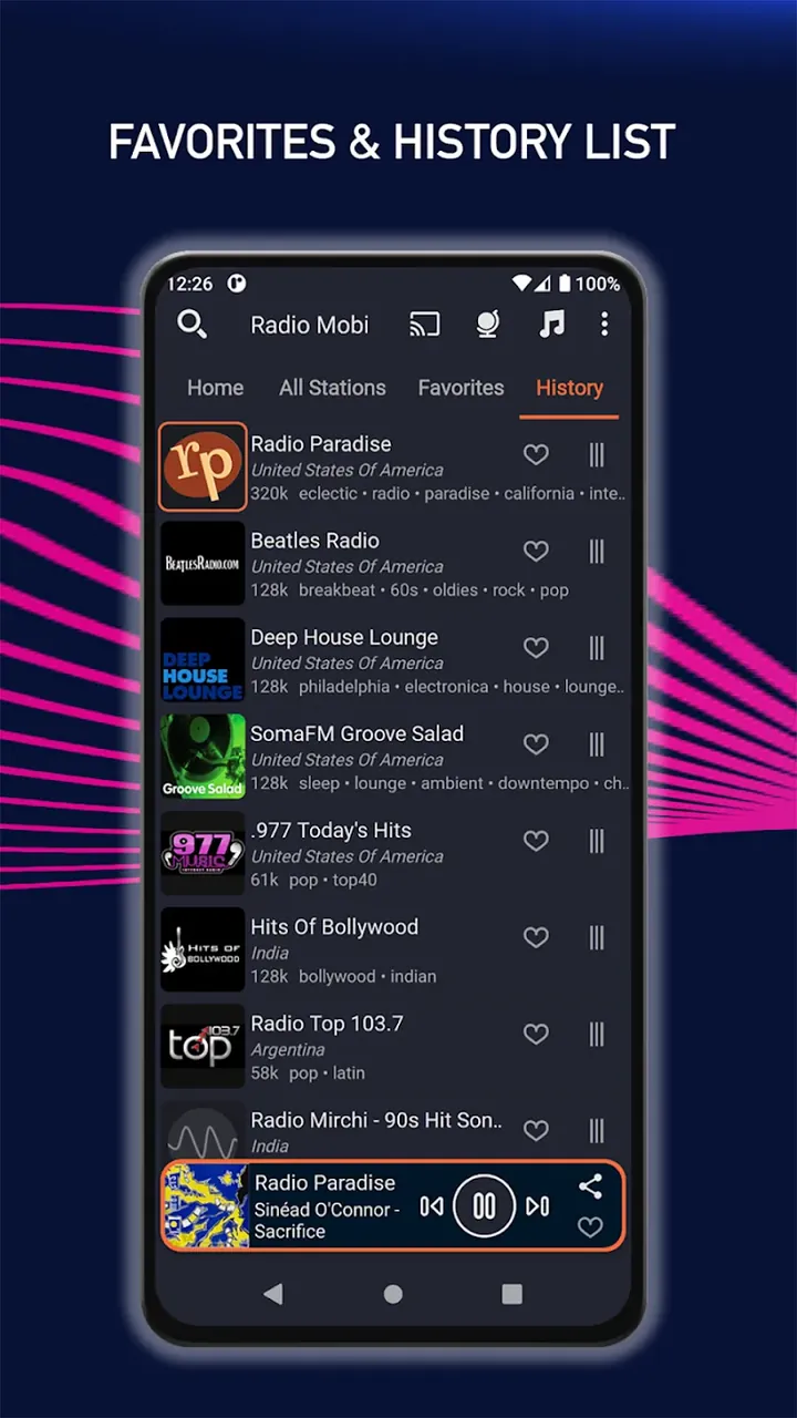 Radio Mobi app screenshot 5