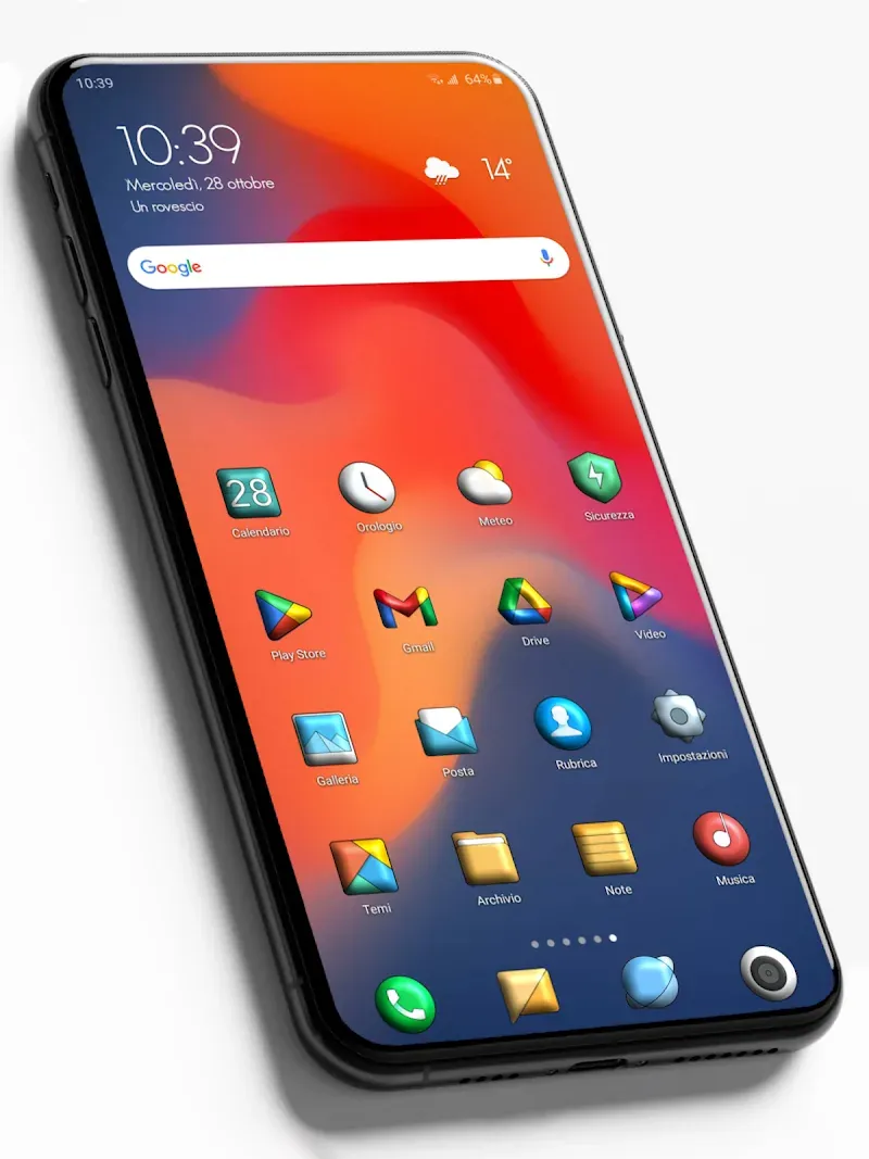 MiOS 3D - Icon Pack screenshot 2