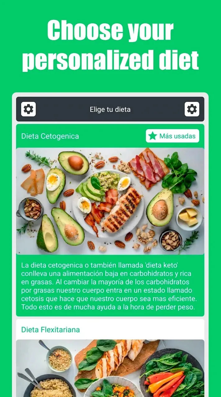 Custom Weight Loss Plan screenshot 2