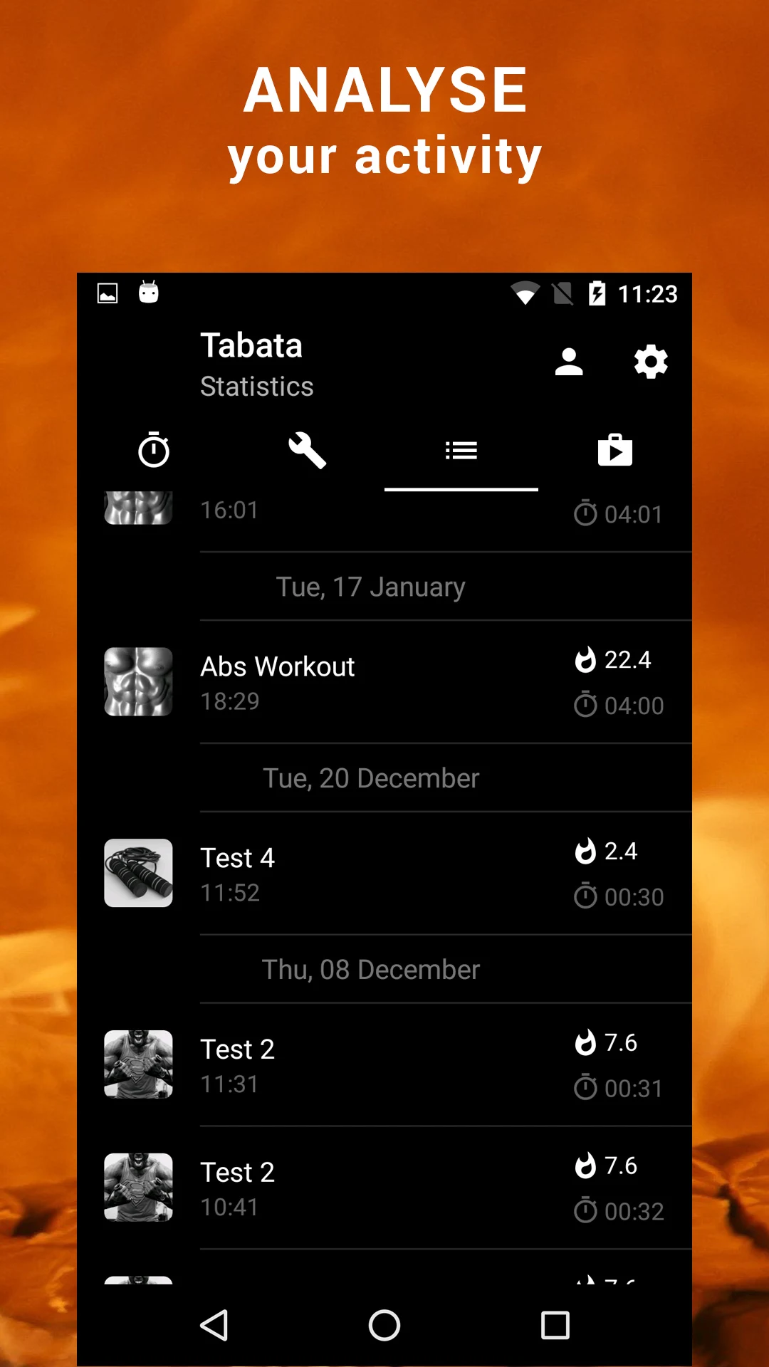 Tabata Training at Home screenshot 4
