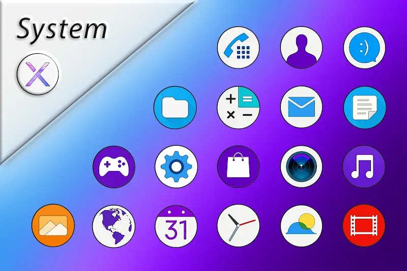 Xperia - Icon Pack screenshot 2