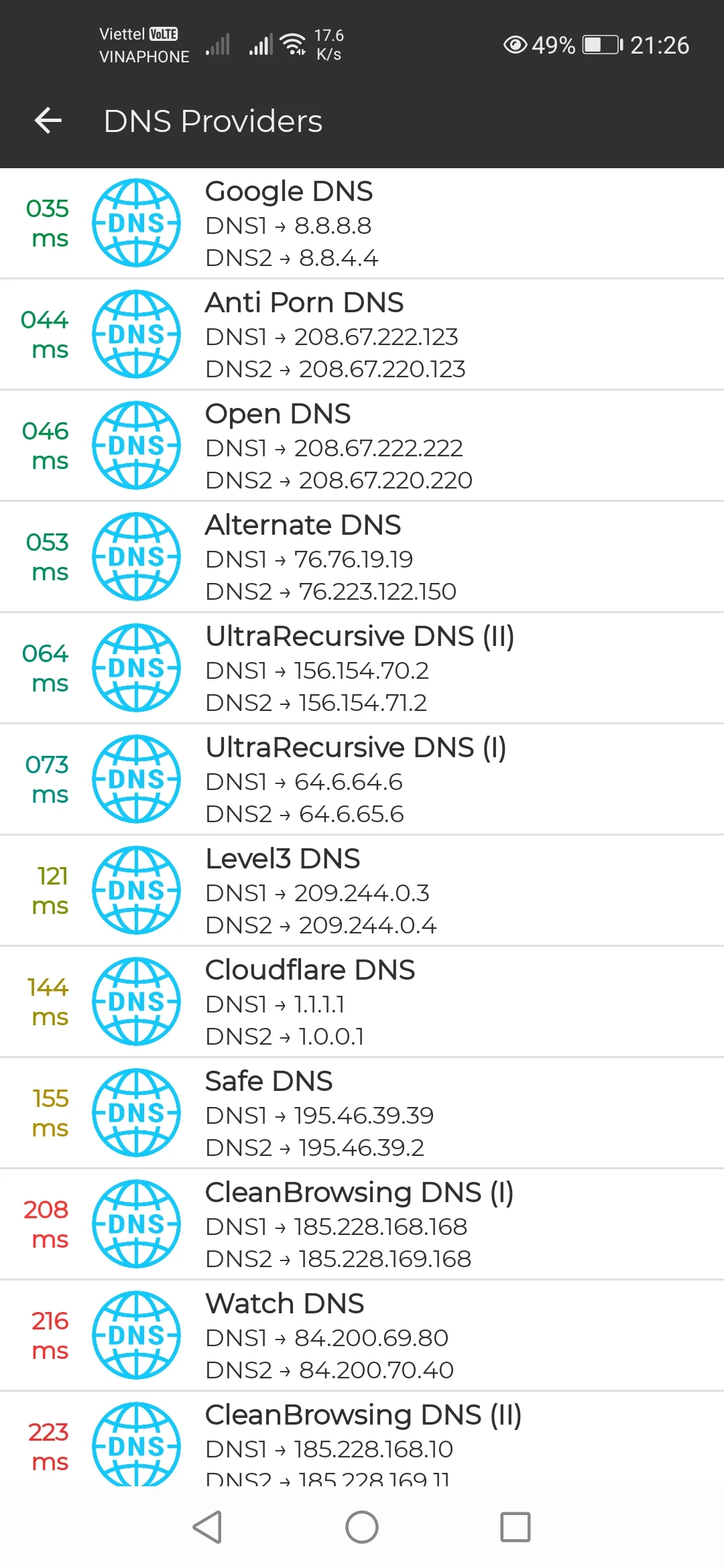 GPVPN: Lower Ping Mobile Games screenshot 4