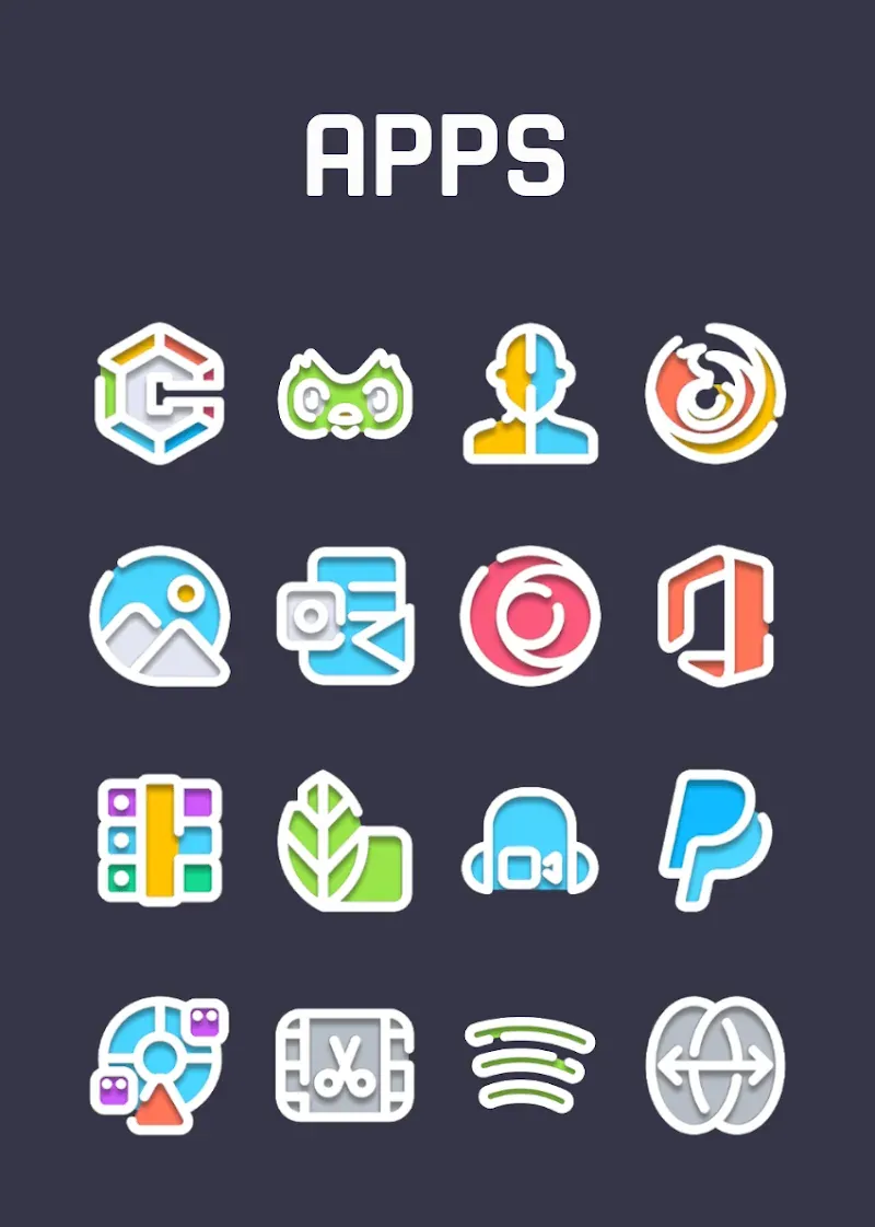 PasteLina - Icon Pack screenshot 4