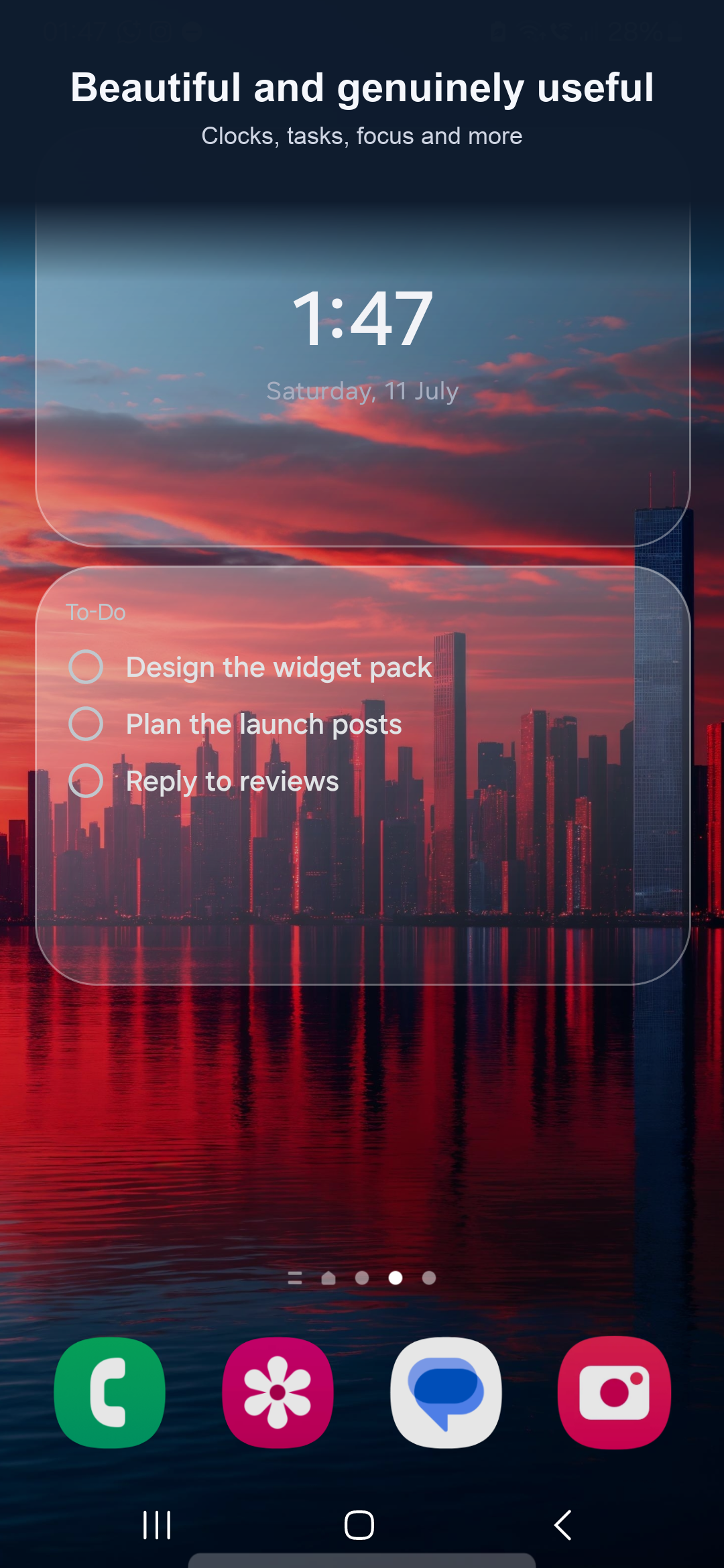 Aura Glass Widgets screenshot 5