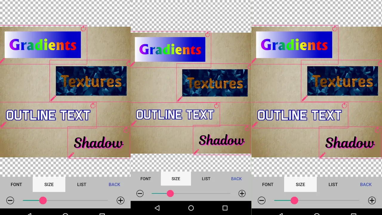 Text on the picture screenshot 1