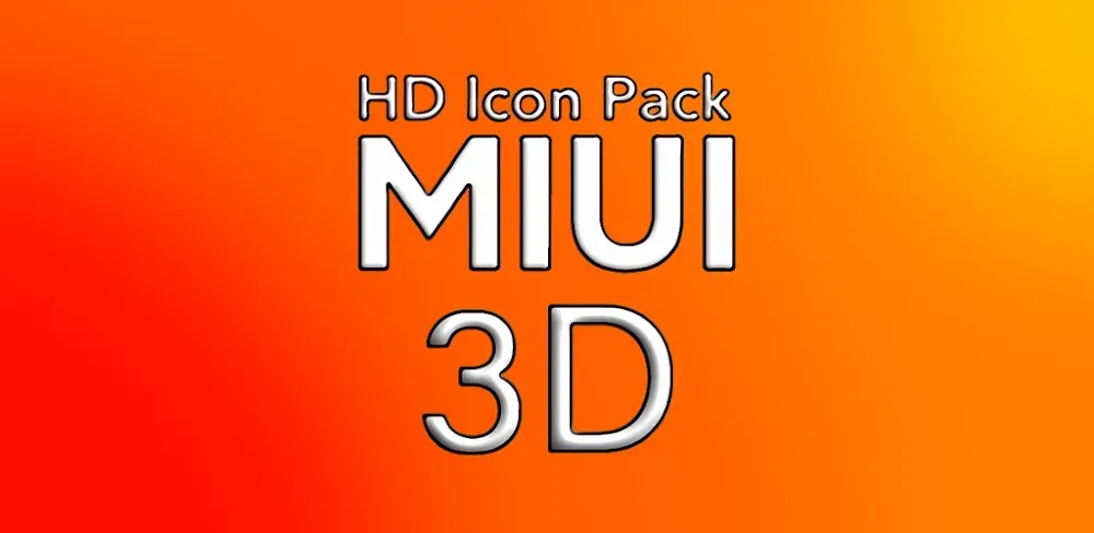 MIUl 3D - Icon Pack screenshot 1