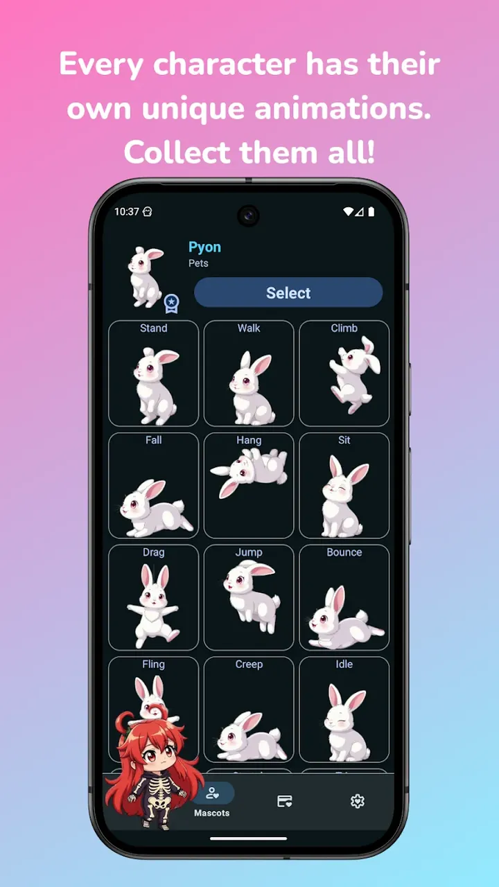 Shimeji screenshot 4