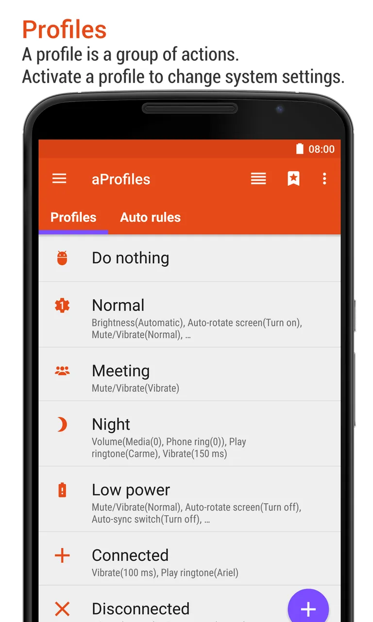 aProfiles screenshot 2