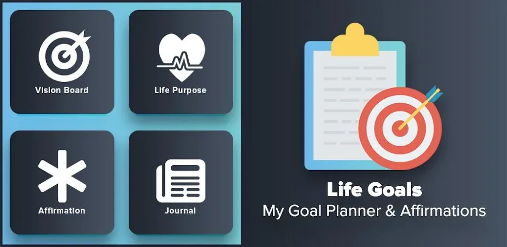 Life Goal Planner & Affirmation screenshot 1